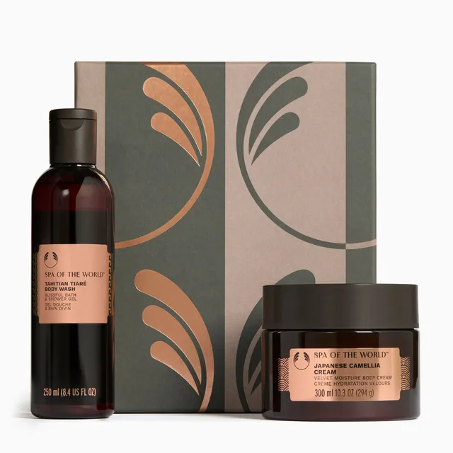 The Body Shop Spa Duo Geschenkset Duschgel + Körpercreme