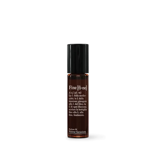 fine Vetiver Geranium Parfümöl Roll-On ohne Alkohol