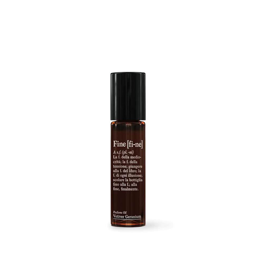 fine Vetiver Geranium Parfümöl Roll-On ohne Alkohol