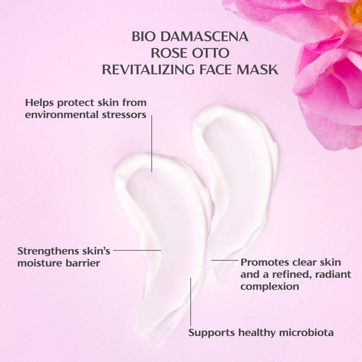 Alteya Organics Bio Damascena Rose Otto Gesichtsmaske Glow