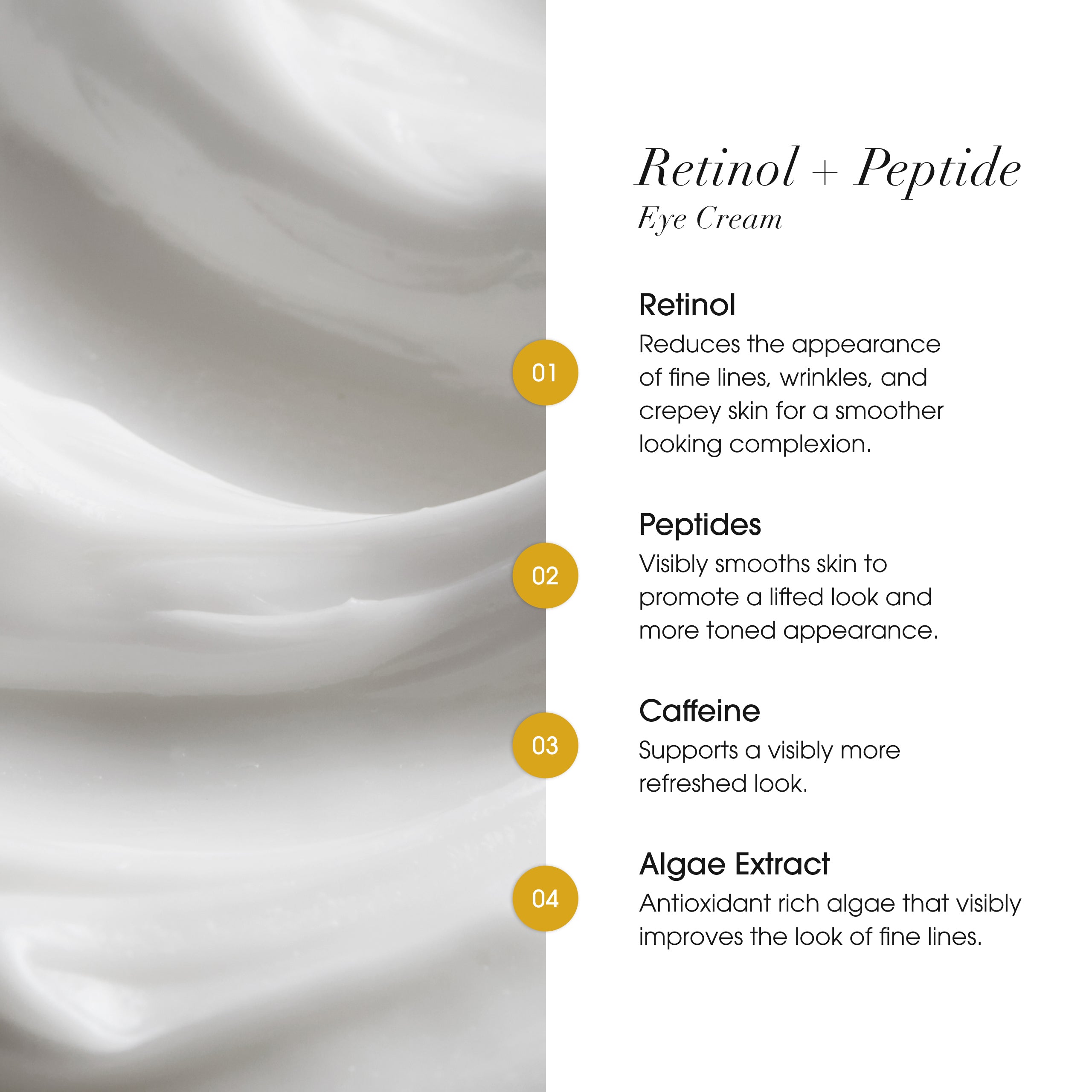 Advanced Clinicals Retinol Augencreme straffend Fältchen