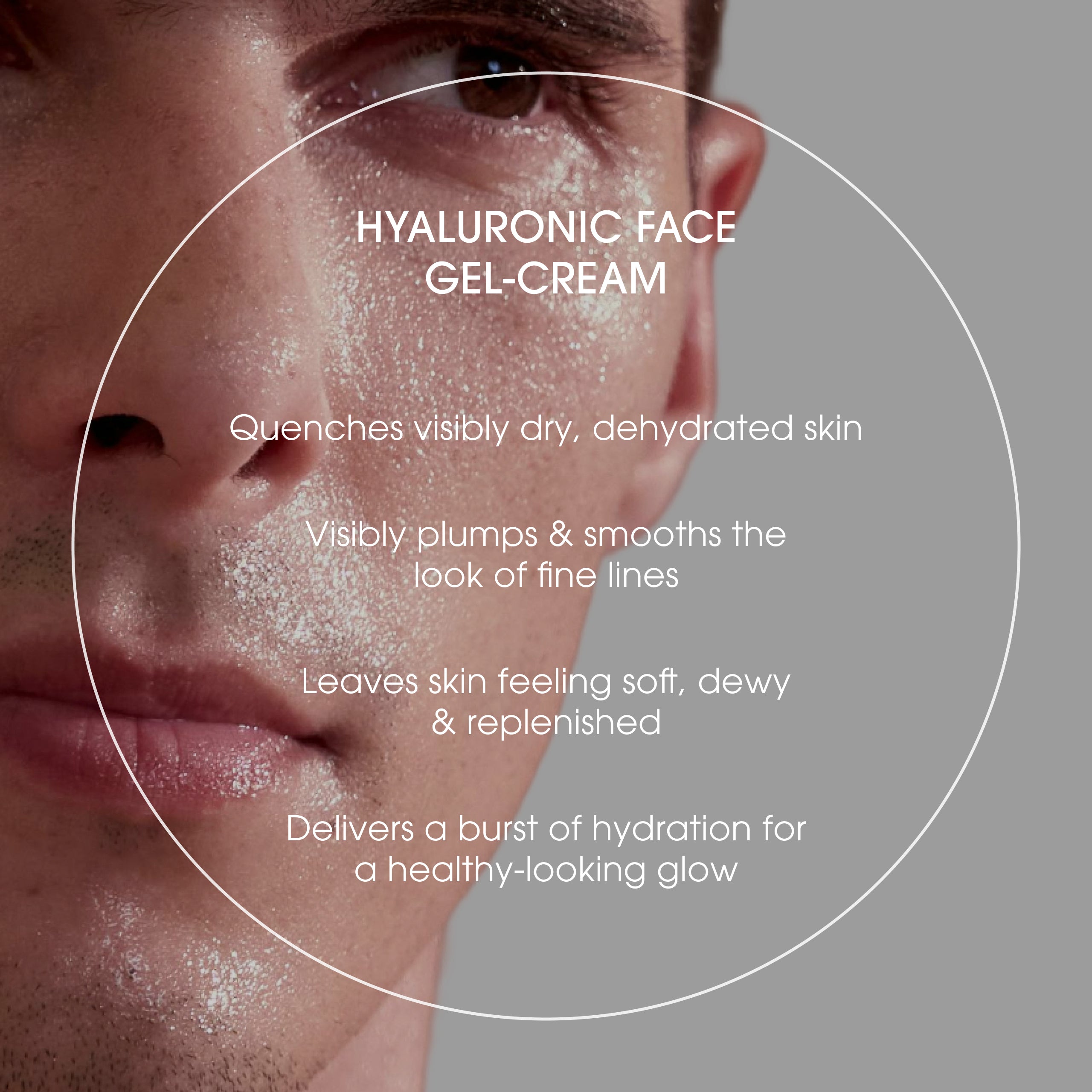 Advanced Clinicals Hyaluronic Face Gel-Cream Gesichtscreme Aloe