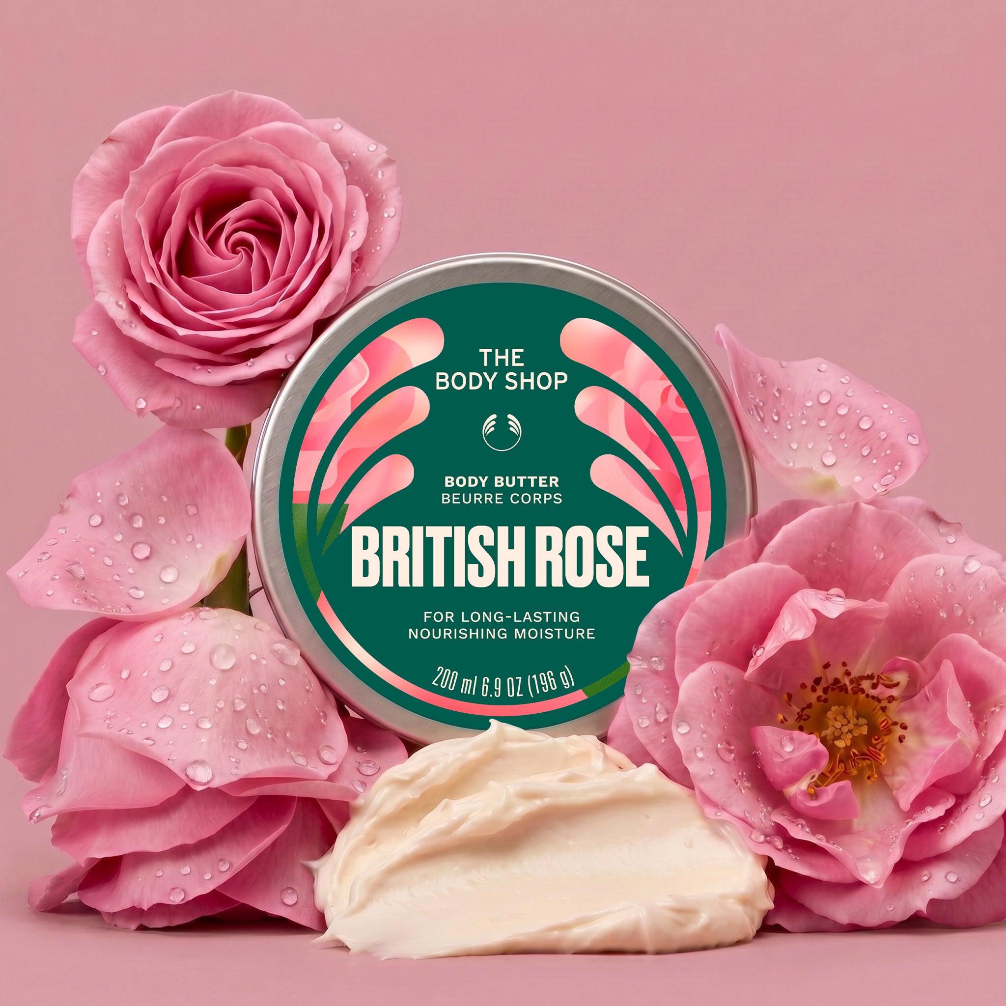 The Body Shop British Rose Body Care Collection Set
