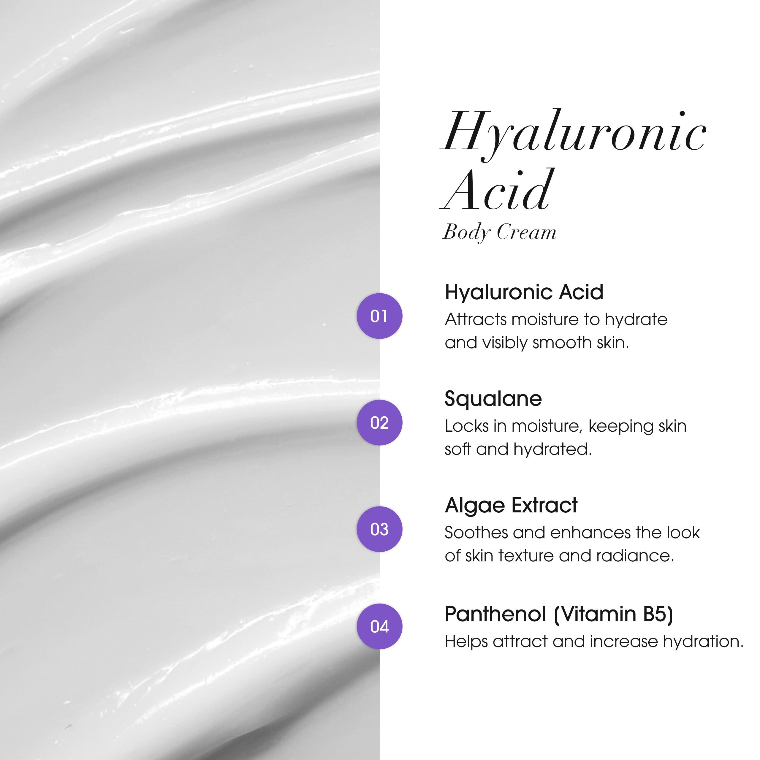 Advanced Clinicals Body Creams Hyaluronsäure Körpercreme 16oz