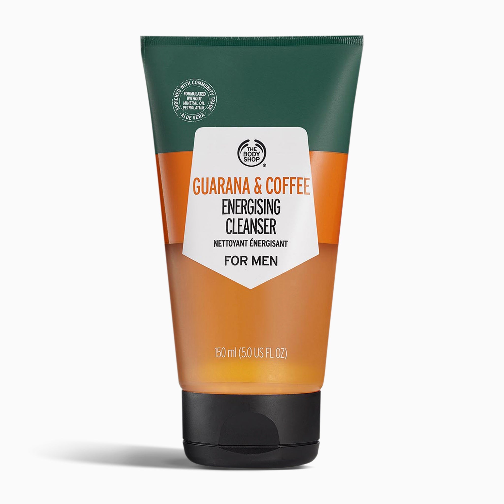 The Body Shop Skincare Guarana Coffee Cleanser Men Gesichtsreinigung 150 ml
