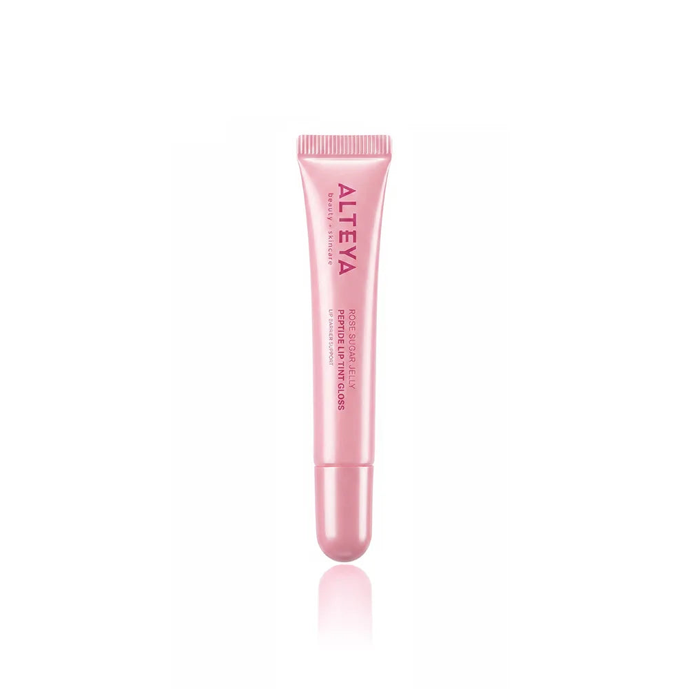 Alteya Organic Lip Care Peptide Lip Tint Gloss Rose Sugar 10 ml