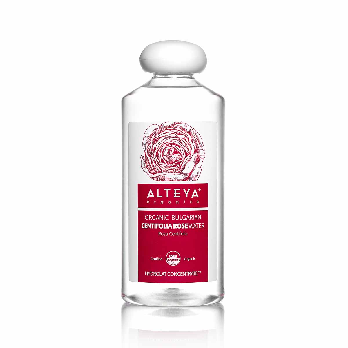 Alteya Centifolia Rose Water Rosenwasser Bio 500ml Gesicht Poren
