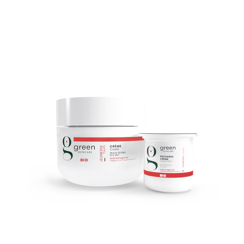 GREEN SKINCARE JEUNESSE Crème Gesichtscreme trockene Haut Hyaluron