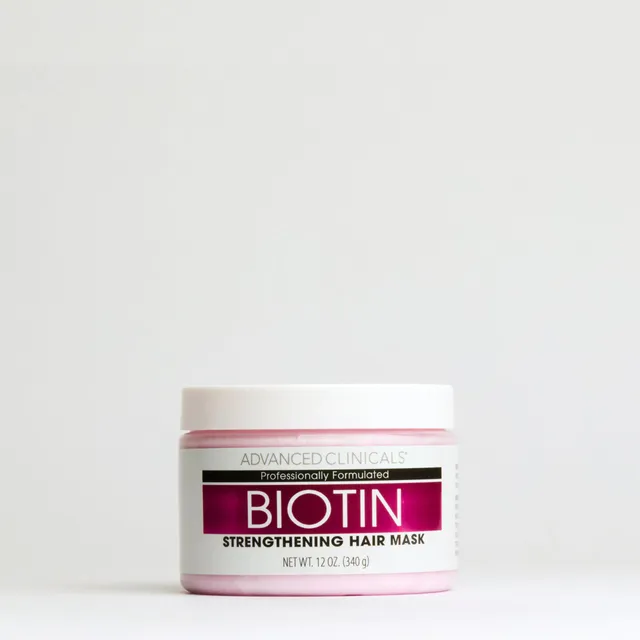 Advanced Clinicals Biotin Haarmaske Haarkur 12oz Kokosöl Glanz