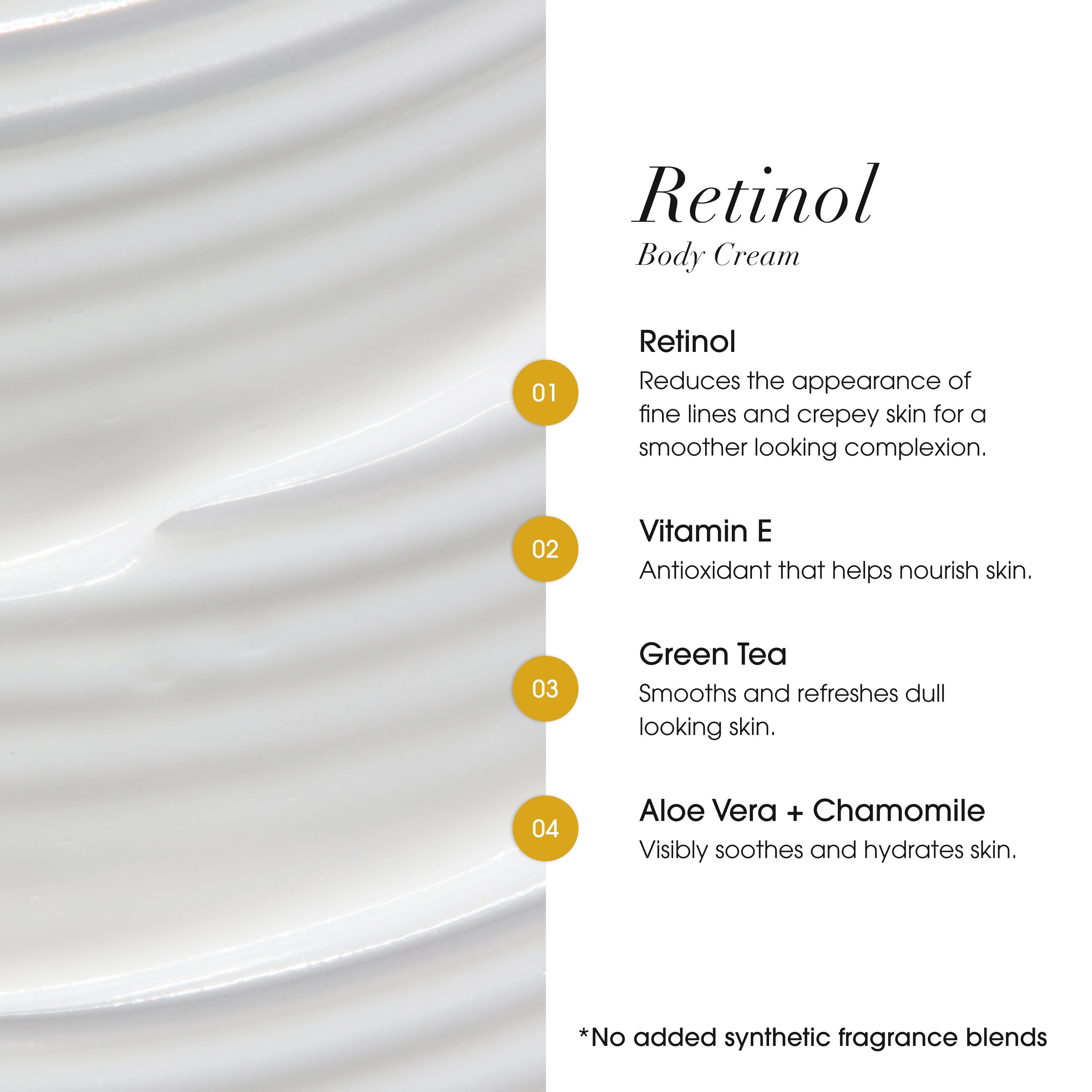 Advanced Clinicals Retinol Body Cream Körpercreme straffend