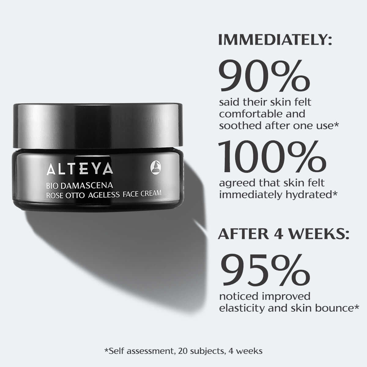 Alteya Bio Damascena Rose Otto Gesichtscreme Anti-Aging