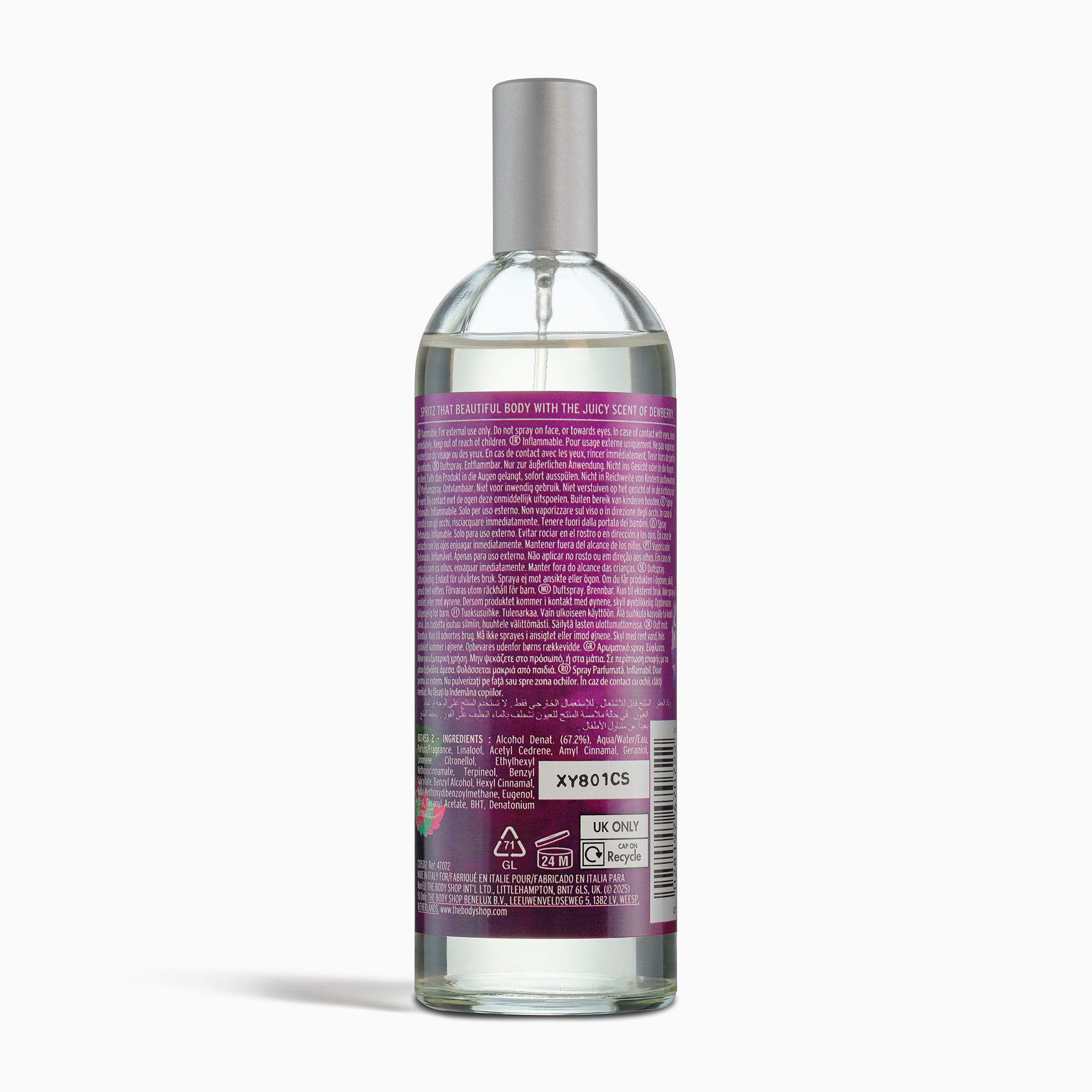 The Body Shop Dewberry Fragrance Mist Körperspray 100 ml Beere
