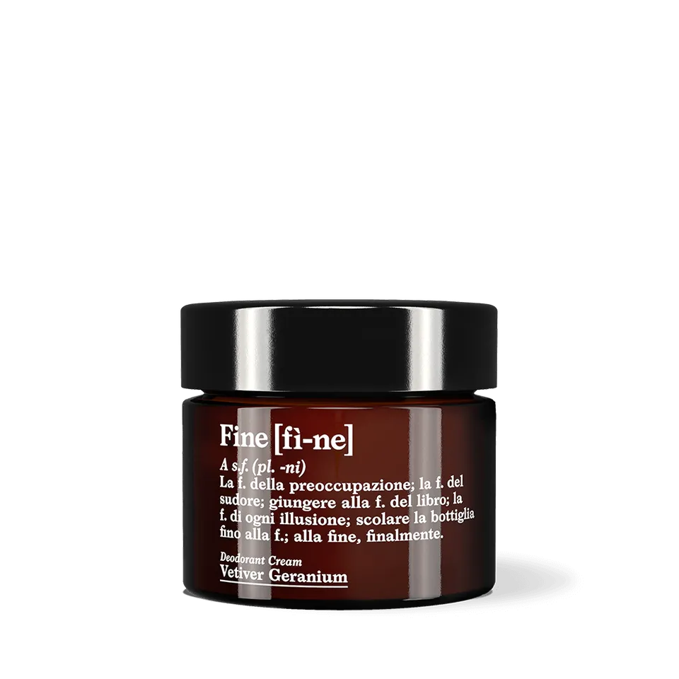 FINE Vetiver Geranium Deocreme 50 g ohne Aluminium