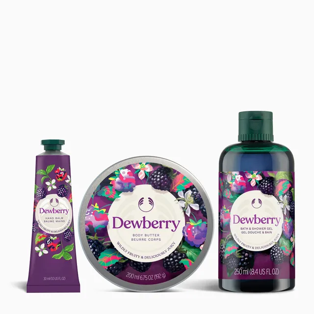The Body Shop Dewberry Body Care Collection Geschenkset
