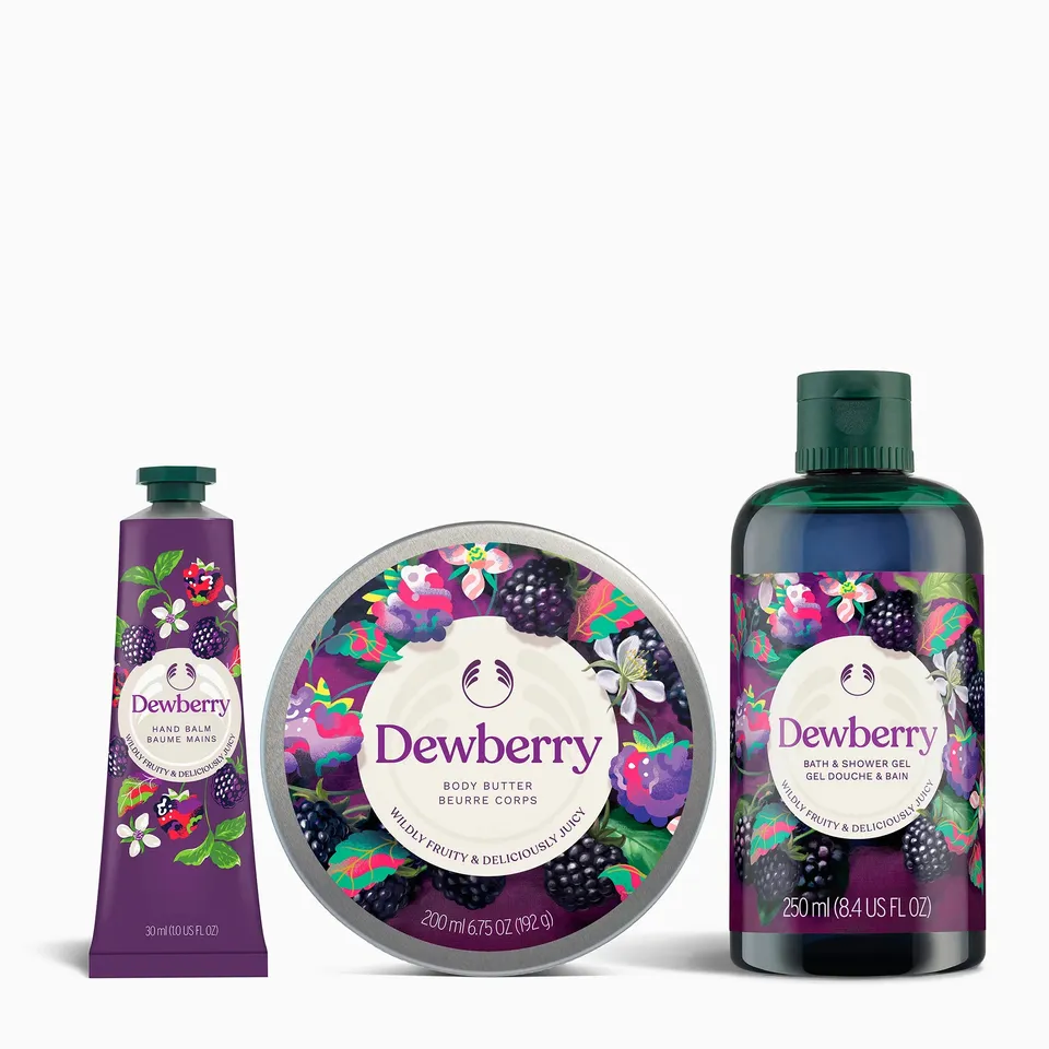 The Body Shop Dewberry Body Care Collection Geschenkset