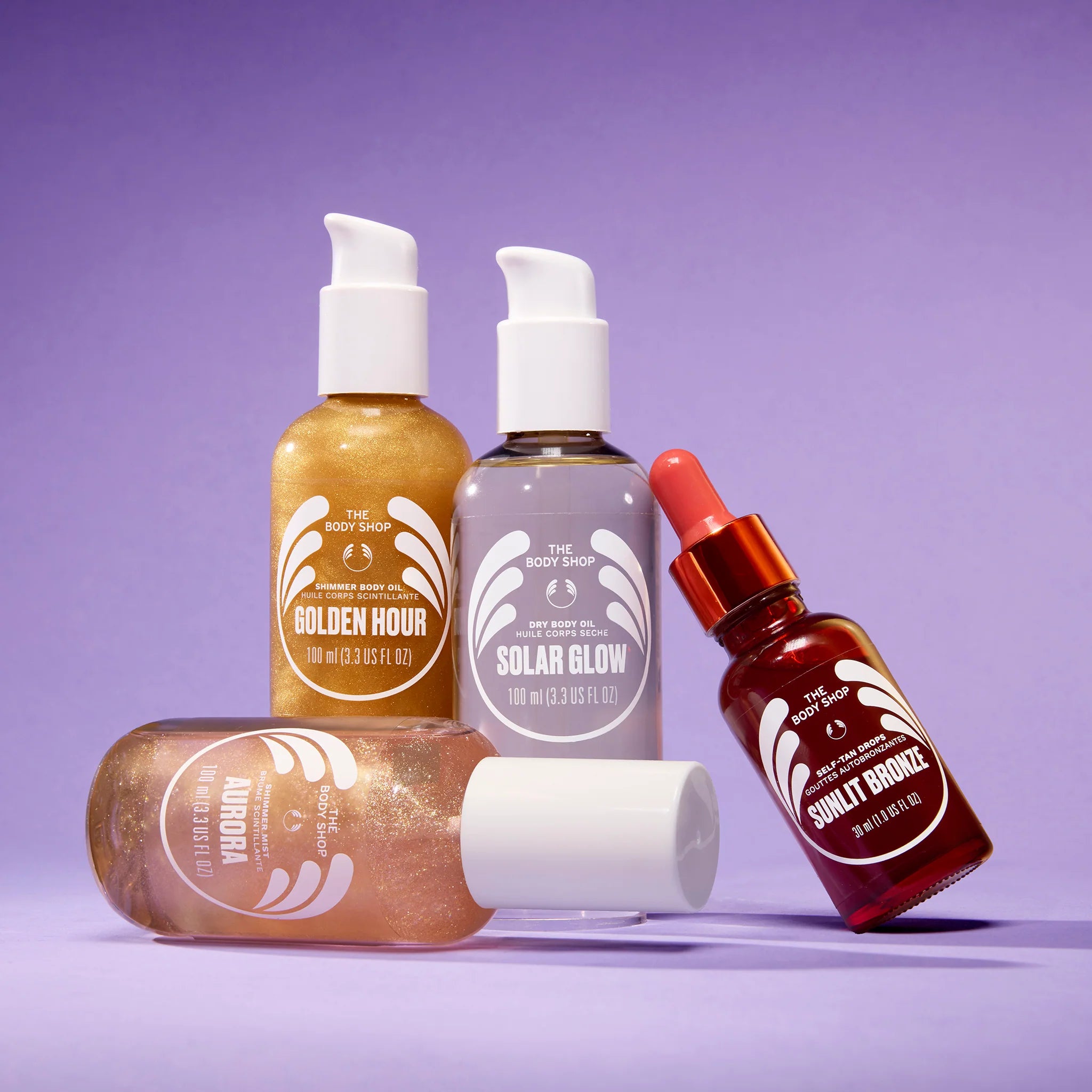 The Body Shop Sunlit Bronze Self-Tan Drops 30 ml natürliche Bräune