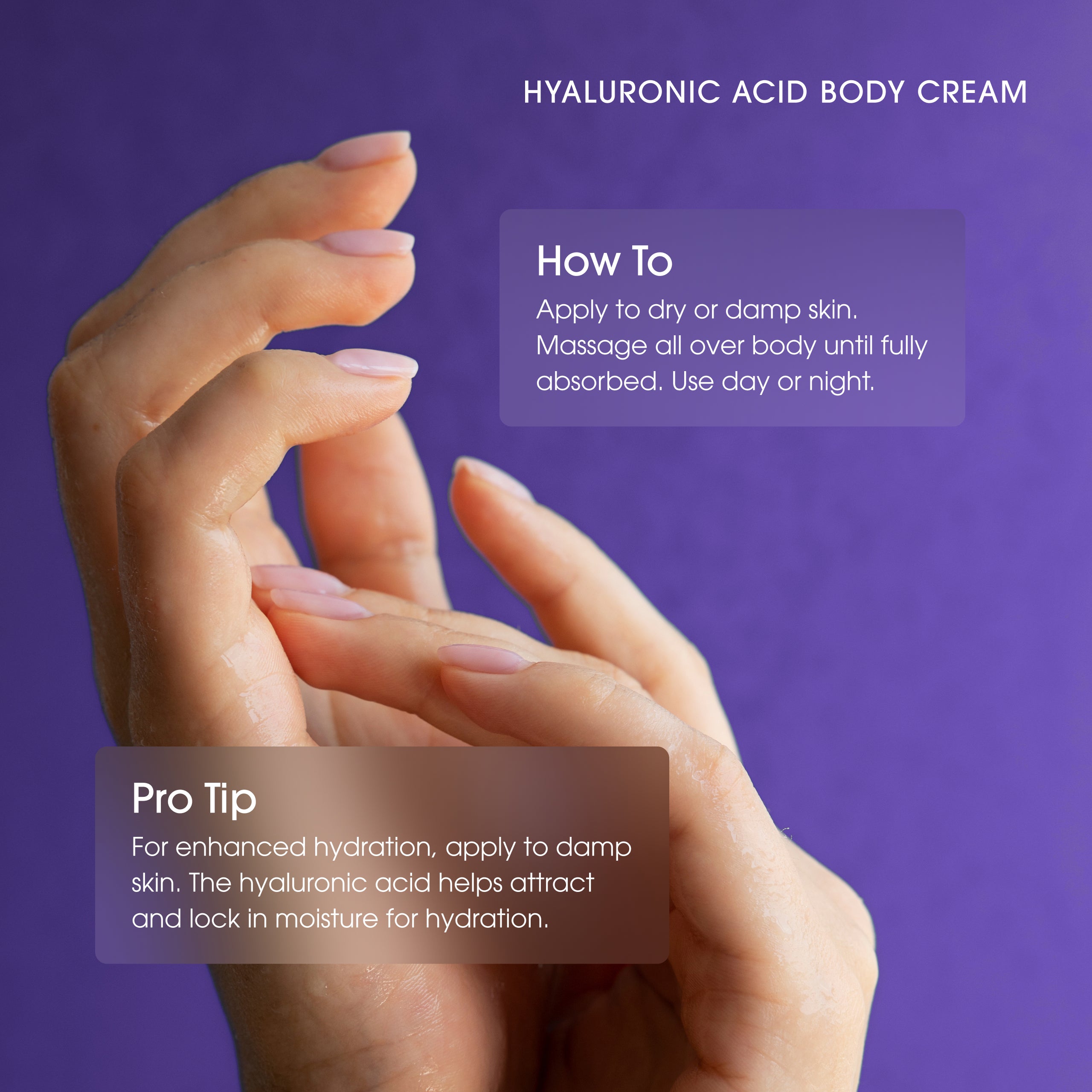 Advanced Clinicals Body Creams Hyaluronsäure Körpercreme 16oz