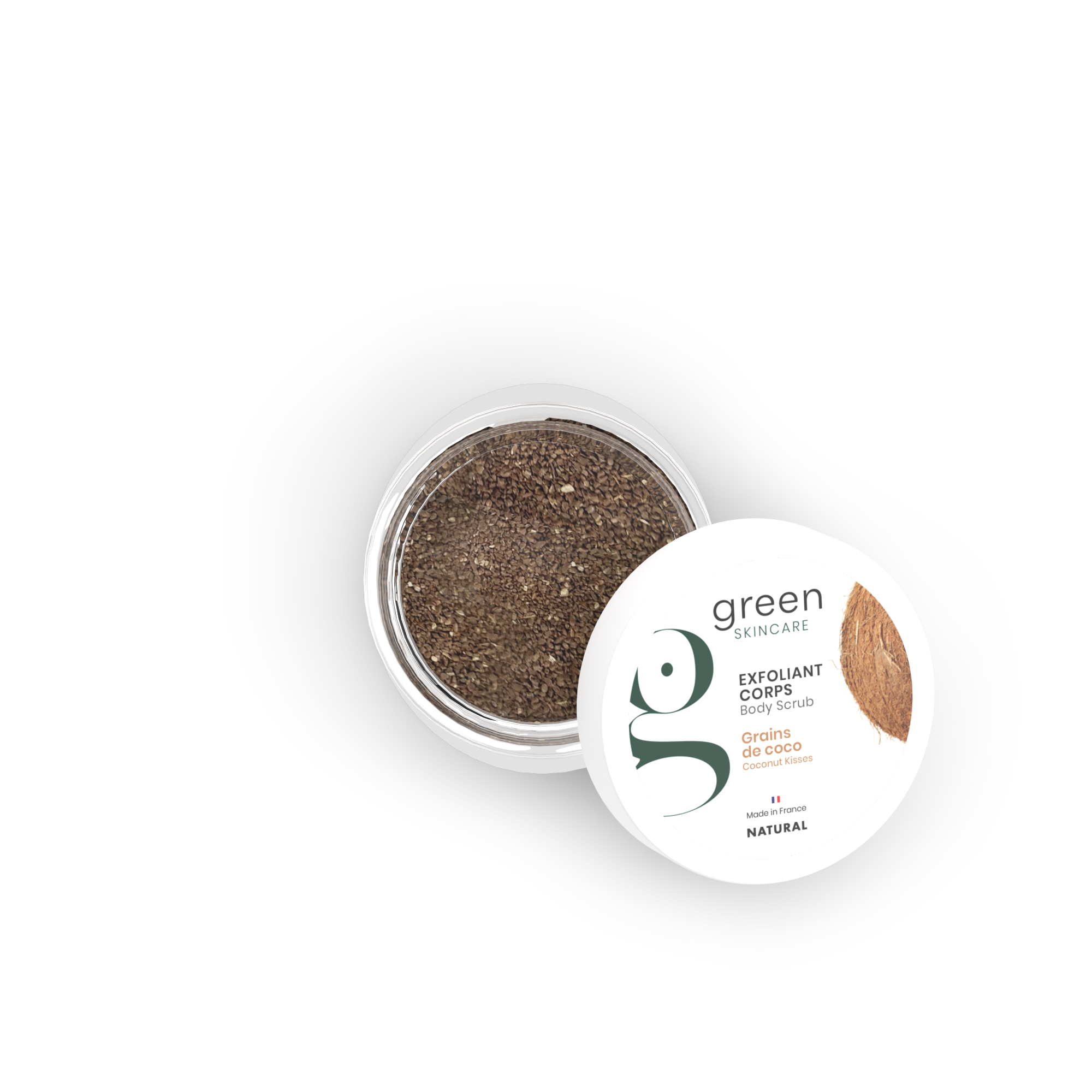 Green Skincare Énergie Corps Exfoliant Körperpeeling Kokos