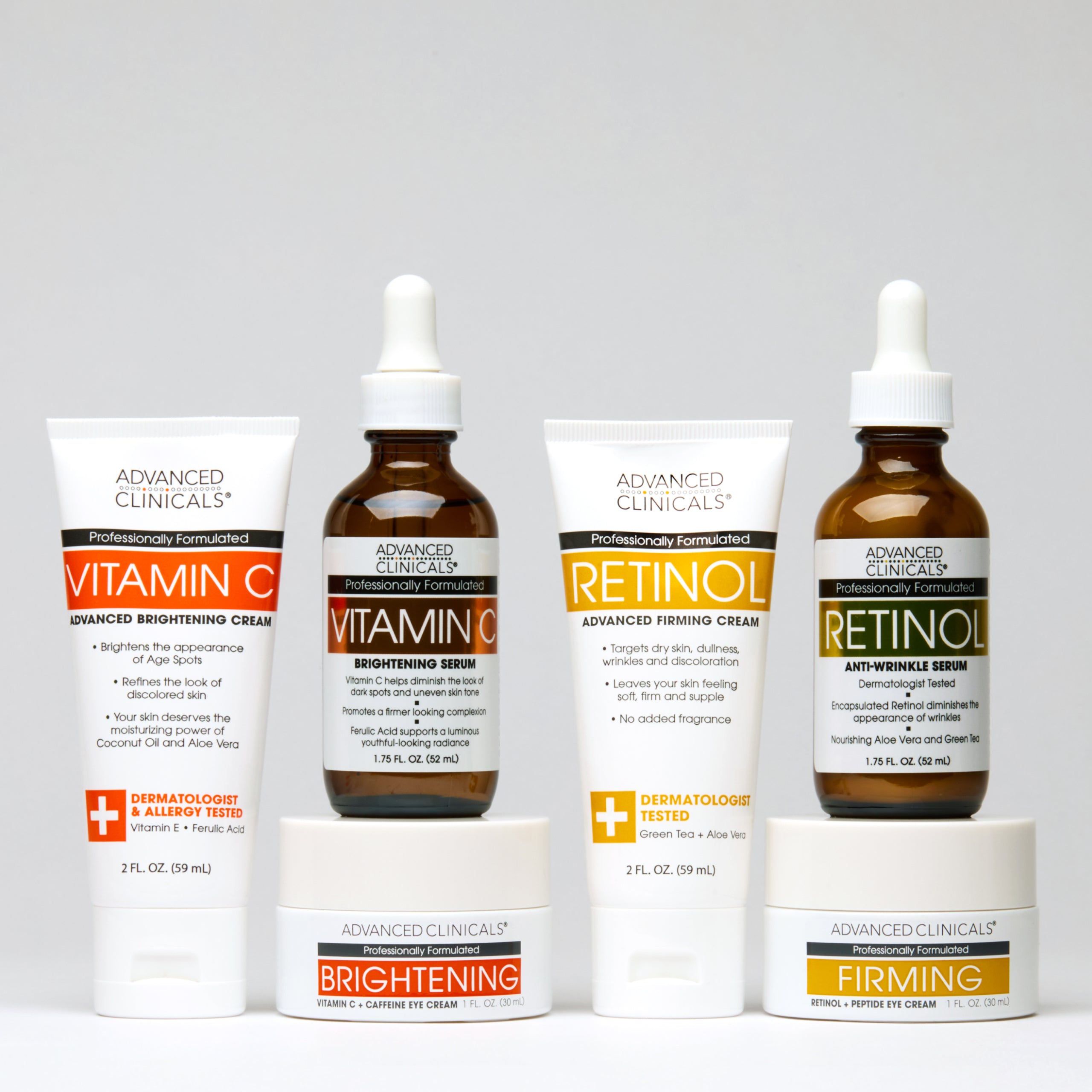 Advanced Clinicals Bundles Day-to-Night Gift Set 6-teilig Glow