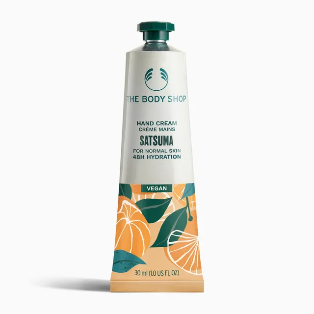 The Body Shop Satsuma Hand Cream Handcreme 30 ml vegane 48h