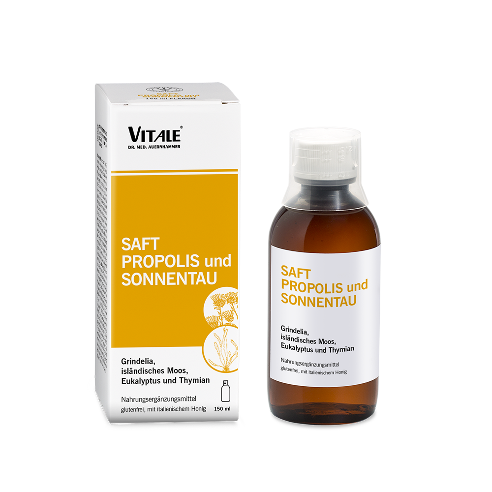 VITALE Propolis und Sonnentau Saft Hals