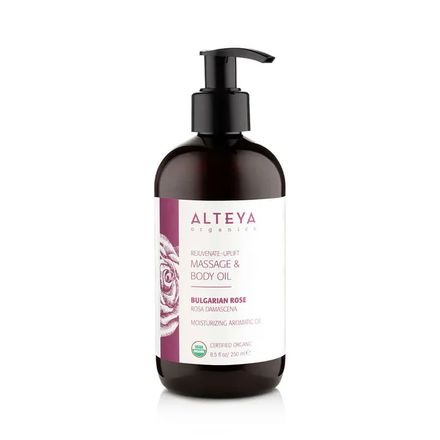 Alteya Rosen Körperöl Massageöl Bio 250 ml Rose