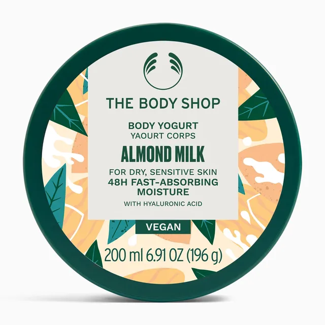 The Body Shop Almond Milk Body Yogurt 200ml empfindliche Haut