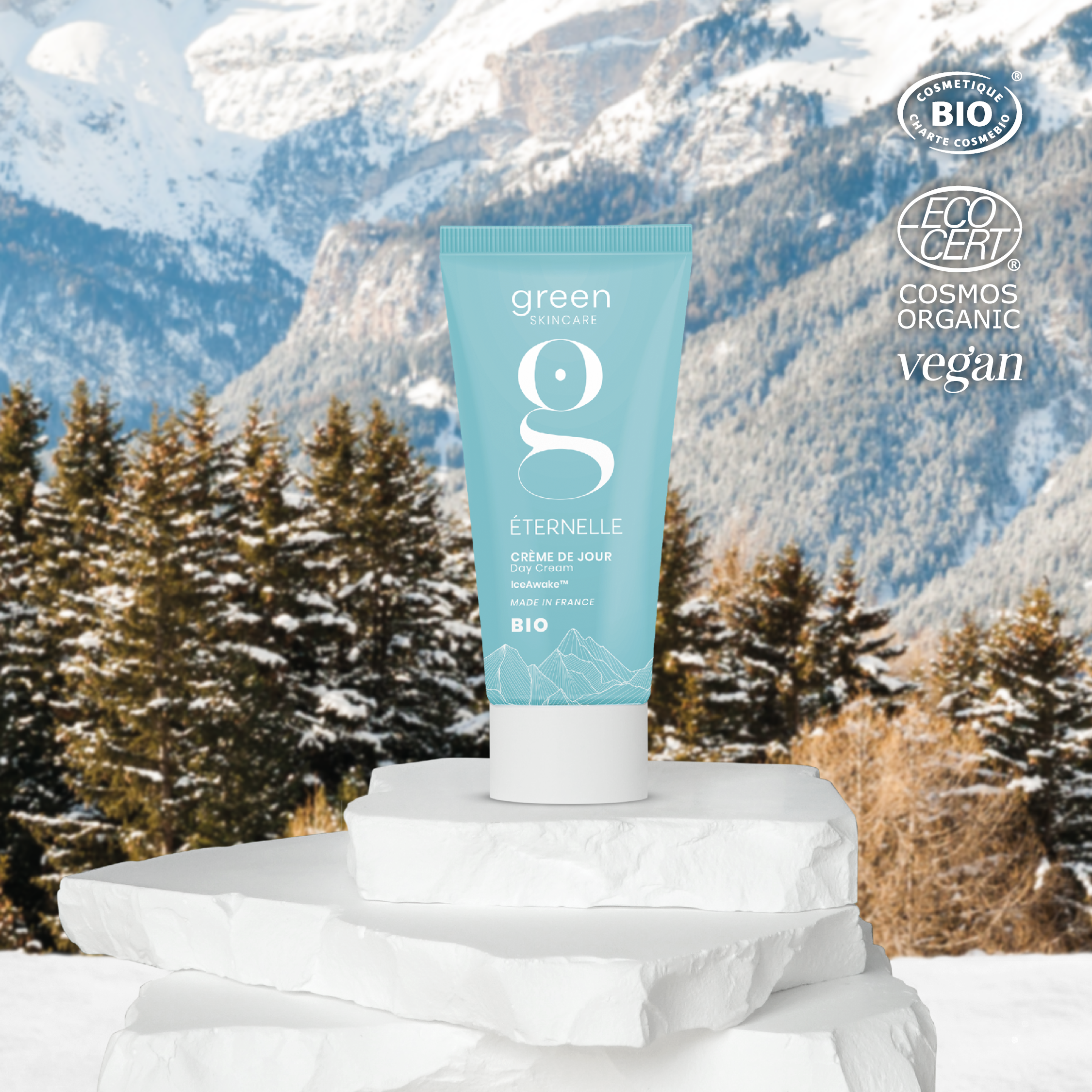 Green Skincare Éternelle Tagescreme leichte Textur