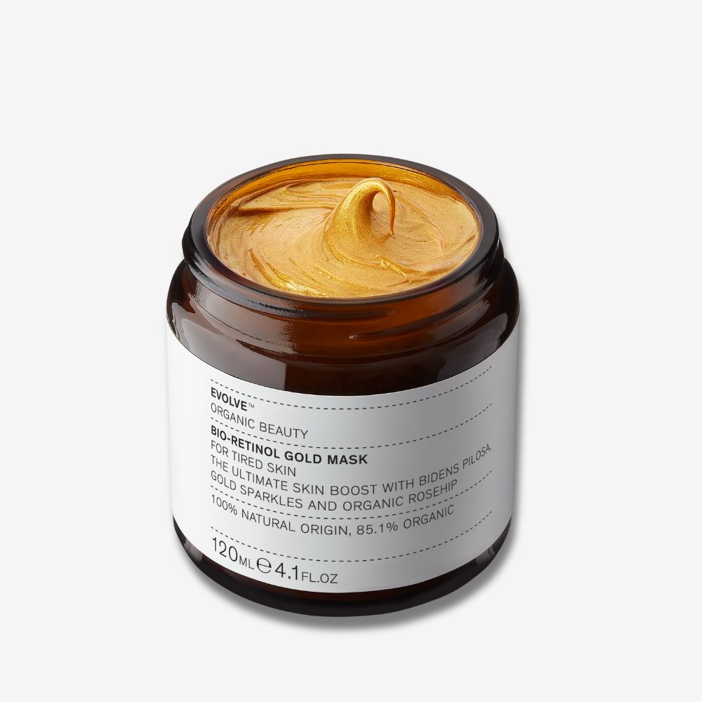 Evolve Bio-Retinol Gold Face Mask Gesichtsmaske Supersize Falten