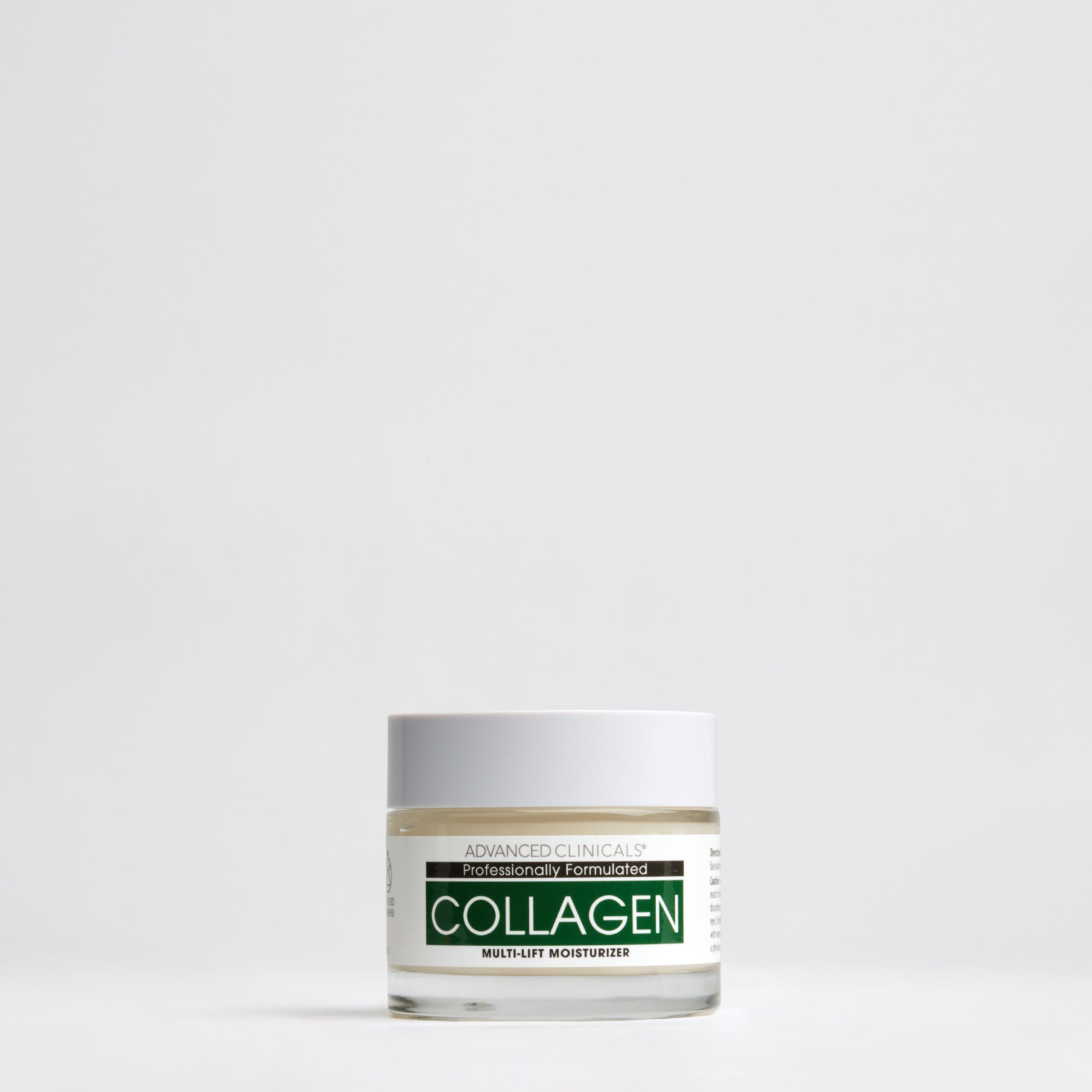 Advanced Clinicals Collagen Face Gel-Cream Gesichtscreme Peptide