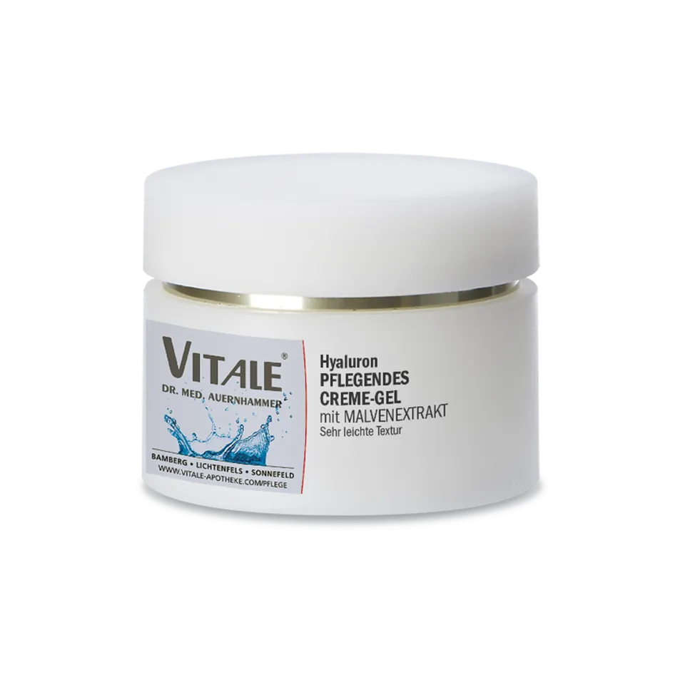 VITALE Hyaluron Creme-Gel Gesichtspflege Malvenextrakt